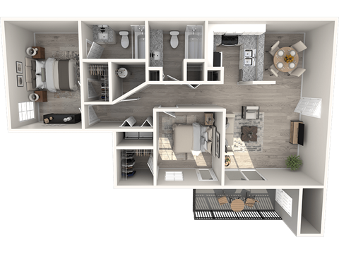 The Ashley Floor Plan at Saddleworth Green, Ocala, FL